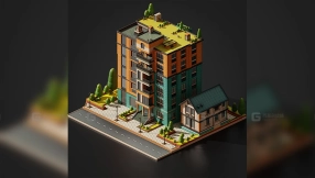 公寓楼  Aparatmant Building