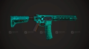 SAI GRY AR-15绝对-SAI GRY AR-15 Абсолют 3D model