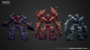 【UE】模块化风格化奇幻岩石魔像  Modular Stylized Fantasy Rock Golem