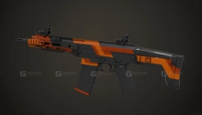 室内近距离战斗型-ACR_CQB 3D model-30