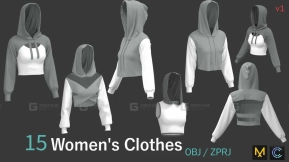 女性短袖卫衣套装