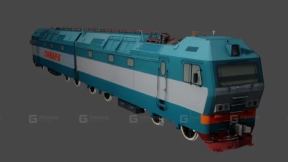 2ЭС6-021 - 2ЭС6-021 3D model-9