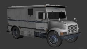 武装卡车 - Armered Truck 3D model-152