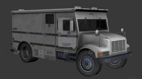 武装卡车 - Armered Truck 3D model-152
