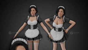 性感女仆装-Sexy Maid Costume