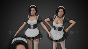 性感女仆装-Sexy Maid Costume