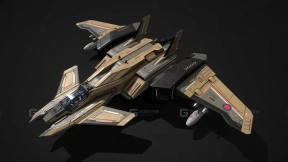 科幻战斗机UTG556 Scifi Fighter UTG556