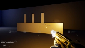 【UE】科幻机枪AK4 可游玩版  SciFi Machinegun AK4 Playable