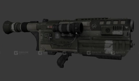安德拉SR5导弹发射器3D模型-78 - Andra SR5 Missile Launcher 3D model-78