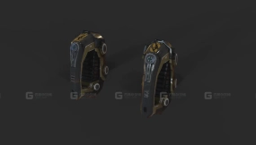 便携式除颤器 - Портативный дефибриллятор 3D model-57