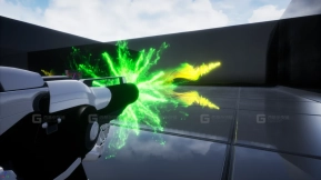 【UE】能量武器视觉特效包  Energy weapon VFX Pack