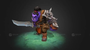 动画兽人角色 - Orc animated character