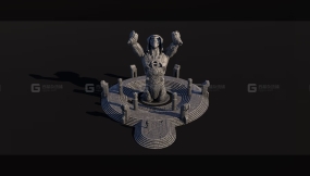 神秘古老祭祀神庙 Ancient Temple Kitbash