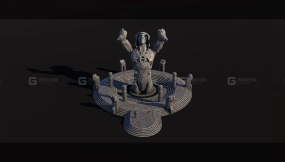 神秘古老祭祀神庙 Ancient Temple Kitbash