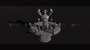 神秘古老祭祀神庙 Ancient Temple Kitbash