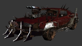 疯狂麦克斯铲脸 - MadMAX ShovelFace 3D model-41