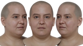 写实女性头像扫描模型11 HD Female 3D Head Model 11