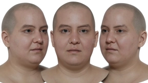 写实女性头像扫描模型11 HD Female 3D Head Model 11