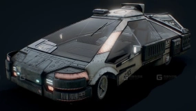 2019版《银翼杀手》地面警车 - 2019 Blade Runner Ground Police Car