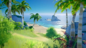 【UE5.2】风格化岛屿 海岸自然环境 Stylized Island  Coastal Nature Environment