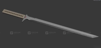 武士刀 - Katana 3D model-87