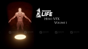 【UE】HoloVfx 01  HoloVfx 01