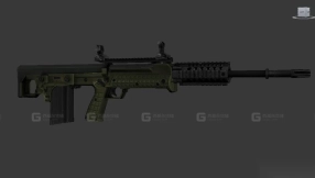 RFB前抛壳无托步枪-RFB 3D model-40