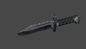小刀 3D模型-1 - knife 3D model-1