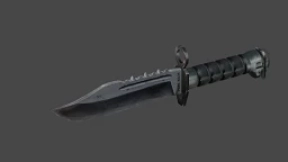 小刀 3D模型-1 - knife 3D model-1