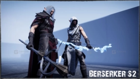 【UE】狂战士S2法师与射手（UE4与Unity）  Berserker S2 Mage and Archer (UE4 and Unity)