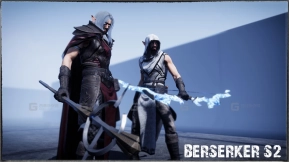 【UE】狂战士S2法师与射手（UE4与Unity）  Berserker S2 Mage and Archer (UE4 and Unity)