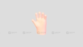 道具211卡通手 Prop211 Cartoon Hand