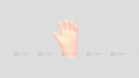 道具211卡通手 Prop211 Cartoon Hand
