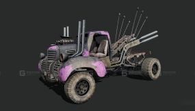 1941款雪佛兰COE（大酋长战车） - 1941 Chevrolet COE (Big Chief Chariot) 3D model-157