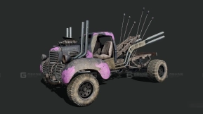 1941款雪佛兰COE（大酋长战车） - 1941 Chevrolet COE (Big Chief Chariot) 3D model-157