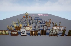 【UE】中国风道具