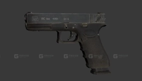格洛克18C手枪 - Glock 18C 3D model-36