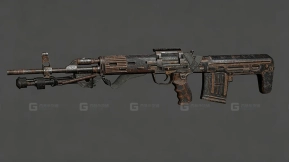 德拉贡诺夫svu-41 - Dragunov svu 3D model-41
