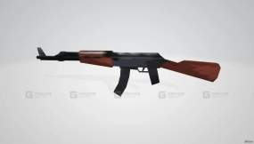 《侠盗猎车手3》《罪恶都市》（AK-47） GTA  III, VC (AK-47) 3D model