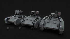 无人迷你坦克组合包 Unmanned mini tank pack