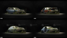 【UE】程序化生成车辆 - 轿车  Procedural Vehicles - Sedan