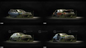 【UE】程序化生成车辆 - 轿车  Procedural Vehicles - Sedan