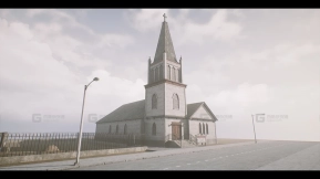 【UE】废弃教堂建筑  Abandoned Church Building