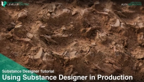 SD沙石地面材质教程 Using Substance Designer in Production