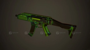 CZ蝎式Evo3 A1辐射版3D模型-62 - CZ Scorpion Evo3 A1 Радиация 3D model-62