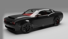 道奇挑战者+内饰（绑定）-Dogde Challennger+Interior(Rigged)