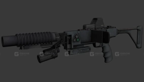 拐角射击榴弹发射器TPP3D模型-27 - Cornershot GLTPP 3D model-27