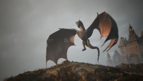 影视级权力与游戏龙模型  Dragon - SOPHORIA VFX Studios