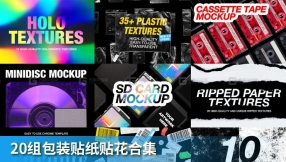 20组包装贴纸贴花合集 Tuomo Design Ultimate Bundle