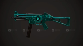 H&K UMP 3D模型-1 - H&K UMP 3D model-1